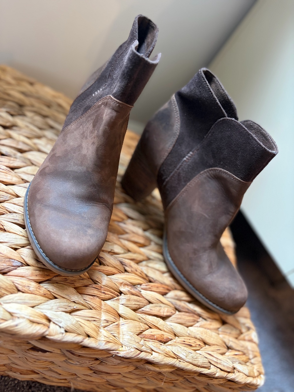Timberland Rudston Suede & Leather Ankle Booties